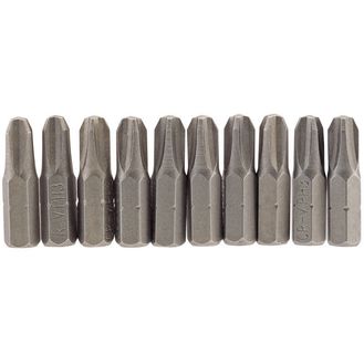 Draper 64087 No.3 1/4" Hex Cross Slot Insert Bit 25mm Long x 10