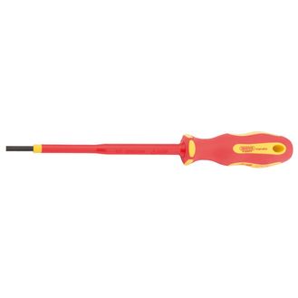 Draper 64368 Ergo Plus&amp;#174; VDE 3.0 mm x 100mm Plain Slot Screwdriver