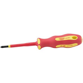 Draper 64429 Ergo Plus&amp;#174; VDE No.1 x 80mm Cross Slot Screwdriver