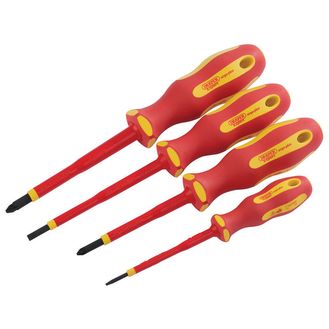 Draper 64693 Ergo Plus&amp;#174; VDE Screwdriver Set (4 Piece)
