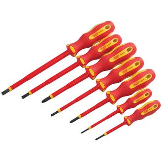 Draper 64694 Ergo Plus&amp;#174; VDE Screwdriver Set (7 Piece)