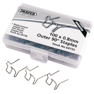 Draper 64755 0.8mm Double U Staples (50)