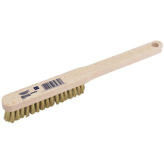 Draper 65670 Brass Fill Wire Hand Brush (225mm)