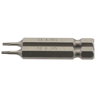 Draper 66481 T6 1/4" Hex TX-STAR&amp;#174; Insert Bit 50mm Long x 2