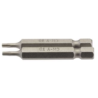 Draper 66484 T8 1/4" Hex TX-STAR&amp;#174; Insert Bit 50mm Long x 2