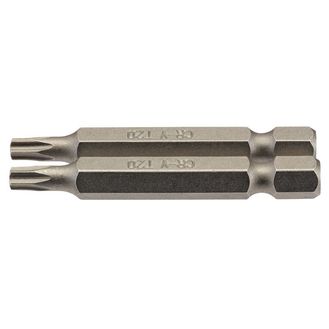 Draper 66488 T20 1/4" Hex TX-STAR&amp;#174; Insert Bit 50mm Long x 2
