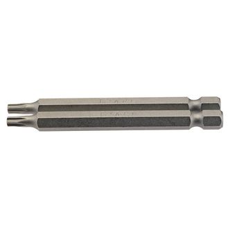 Draper 66848 T20 1/4" Hex TX-STAR&amp;#174; Insert Bit 75mm Long x 2