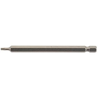 Draper 66908 T9 1/4" Hex TX-STAR&amp;#174; Insert Bit 100mm Long x 1