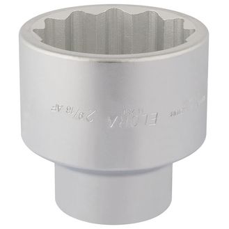 Elora 67385 2.9/16", 1" Sq. Dr. Bi-Hexagon Socket