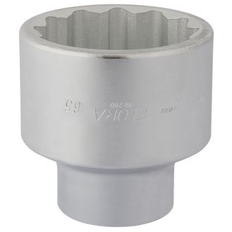 Elora 67434 65mm 1" Sq. Dr. Bi-Hexagon Socket