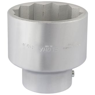 Elora 67509 3.1/8", 1" Sq. Dr. Bi-Hexagon Socket