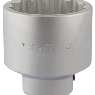 Elora 67517 3", 1" Sq. Dr. Bi-Hexagon Socket