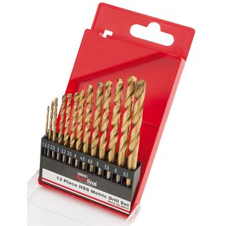 Draper 68415 HSS Metric Twist Drill Set (13 Piece)