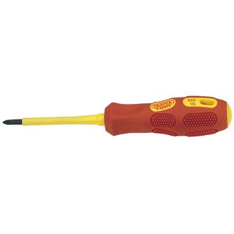 Draper 69225 No 1 x 80mm Fully Insulated Cross Slot Screwdriver (Sold Loose)