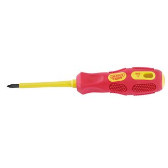 Draper 69228 No.1 x 80mm Fully Insulated PZ Slot Screwdriver