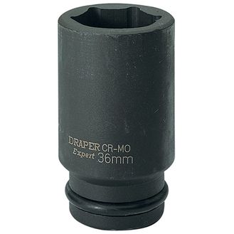 Draper 71940 36mm 3/4" Sq. Dr. Hi-Torq&amp;#174; 6 Point Deep Impact Socket