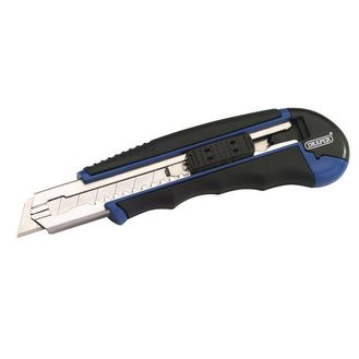 Draper 72144 18mm Retractable Knife with Seven Segment Blade