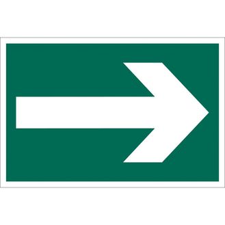 Draper 72451 Arrow Symbol' Safety Sign