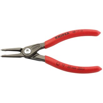 Draper 75078 Knipex 48 11 J1 140mm Internal Straight Tip Circlip Pliers 12 - 25mm Capacity