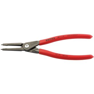 Draper 75080 Knipex 48 11 J3 225mm Internal Straight Tip Circlip Pliers 40 - 100mm Capacity