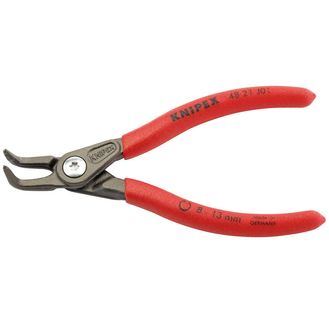 Draper 75082 Knipex 48 21 J01 130mm 90&amp;deg; Internal Straight Tip Circlip Pliers 8 - 13mm Capacity
