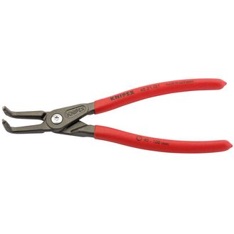 Draper 75086 Knipex 48 21 J31 210mm 90&amp;deg; Internal Straight Tip Circlip Pliers 40 - 100mm Capacity