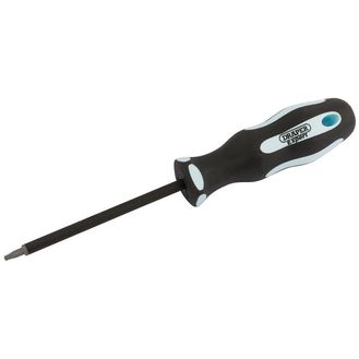 Draper 75365 Square Recess S1 x 100mm Soft Grip Security Screwdrivers