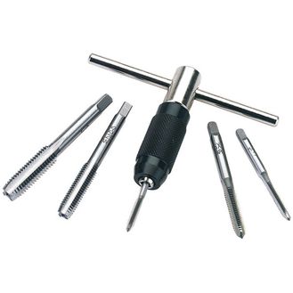 Draper 79202 Metric Tap and Holder Set (6 Piece)