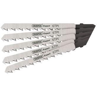 Draper 81719 DT101D 100mm Jigsaw Blade Set (5 Piece)
