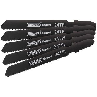 Draper 81729 DT118A 92mm Jigsaw Blade Set (5 Piece)