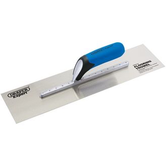 Draper 82149 Soft Grip Stainless Steel Plastering Trowel (455mm)