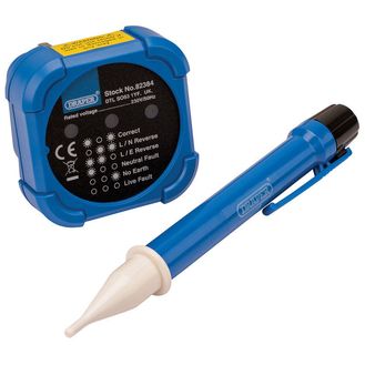 Draper 82384 Socket and Voltage Testers (600V)