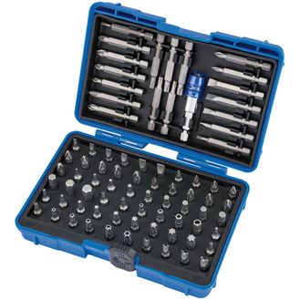 Draper 82396 Screwdriver and Bit Holder Set (80 Piece)