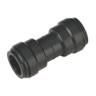 Sealey CAS15SC Straight Connector 15mm Pack of 5 (John Guest Speedfit&amp;reg; - PM0415E)