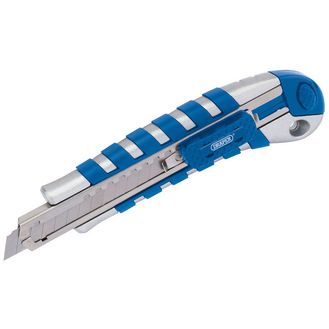 Draper 82836 9mm Retractable Knife with Soft Grip