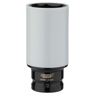 Draper 83061 1/2" Sq. Dr. HI-TORQ&amp;#174; Wheel Nut Socket for Alloy Wheels (27mm)