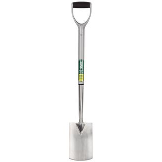 Draper 83758 Stainless Steel Soft Grip Border Spade