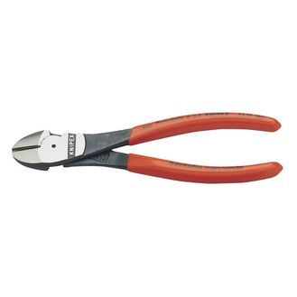 Draper 83888 Knipex 74 01 180 SBE 180mm High Leverage Diagonal Side Cutter