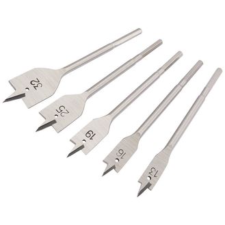 Draper 84451 Metric Flat Wood Bit Set (5 Piece)