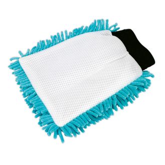 Sealey CC77 Shaggy Microfibre Mitt 2-in-1