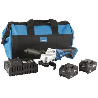Draper 99730 D20 20V 115mm Brushless Grinder Kit