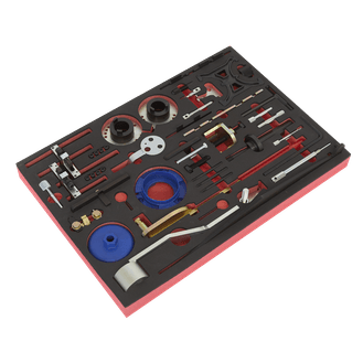 Sealey VS5200MK Diesel &amp; Petrol Master Timing Tool Kit 36pc - Ford - Belt/Chain Drive