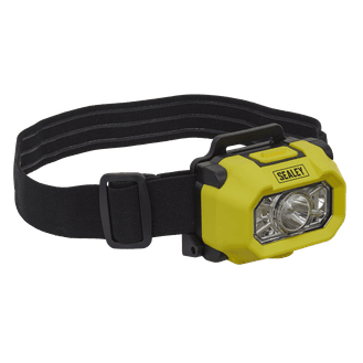 Sealey HT452IS Head Torch XP-G2 CREE LED Intrinsically Safe ATEX/IECEx Approved