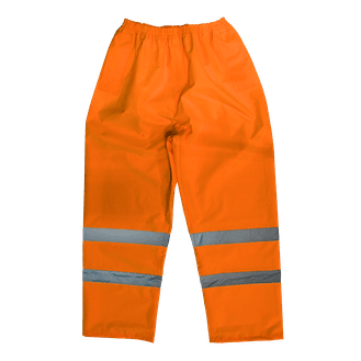 Sealey Hi-Vis Orange Waterproof Trousers