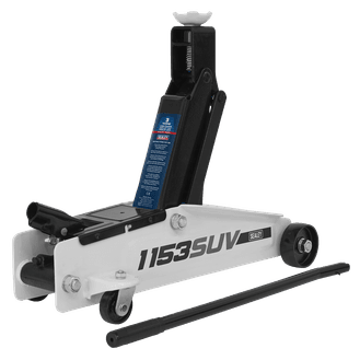 Sealey 1153SUV Long Chassis High Lift SUV Trolley Jack 3tonne