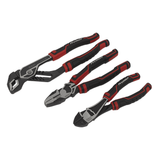 Sealey AK8377 Pliers Set High Leverage 3pc