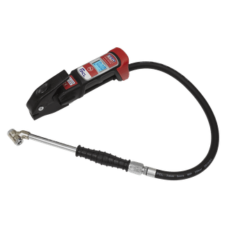 Sealey SA37/96B Premier Anodised Digital Tyre Inflator with Twin Push-On Connector