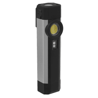 Sealey LED220UV Rechargeable Aluminium Pocket Light with UV 3W COB + 1 SMD