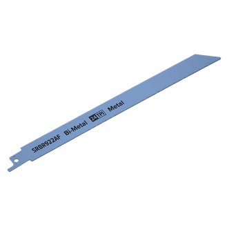 Sealey SRBR922AF Reciprocating Saw Blade Metal 230mm 24tpi - Pack of 5