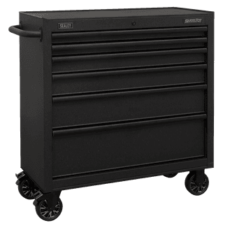 Sealey AP3606BE Rollcab 6 Drawer 915mm with Soft Close Drawers